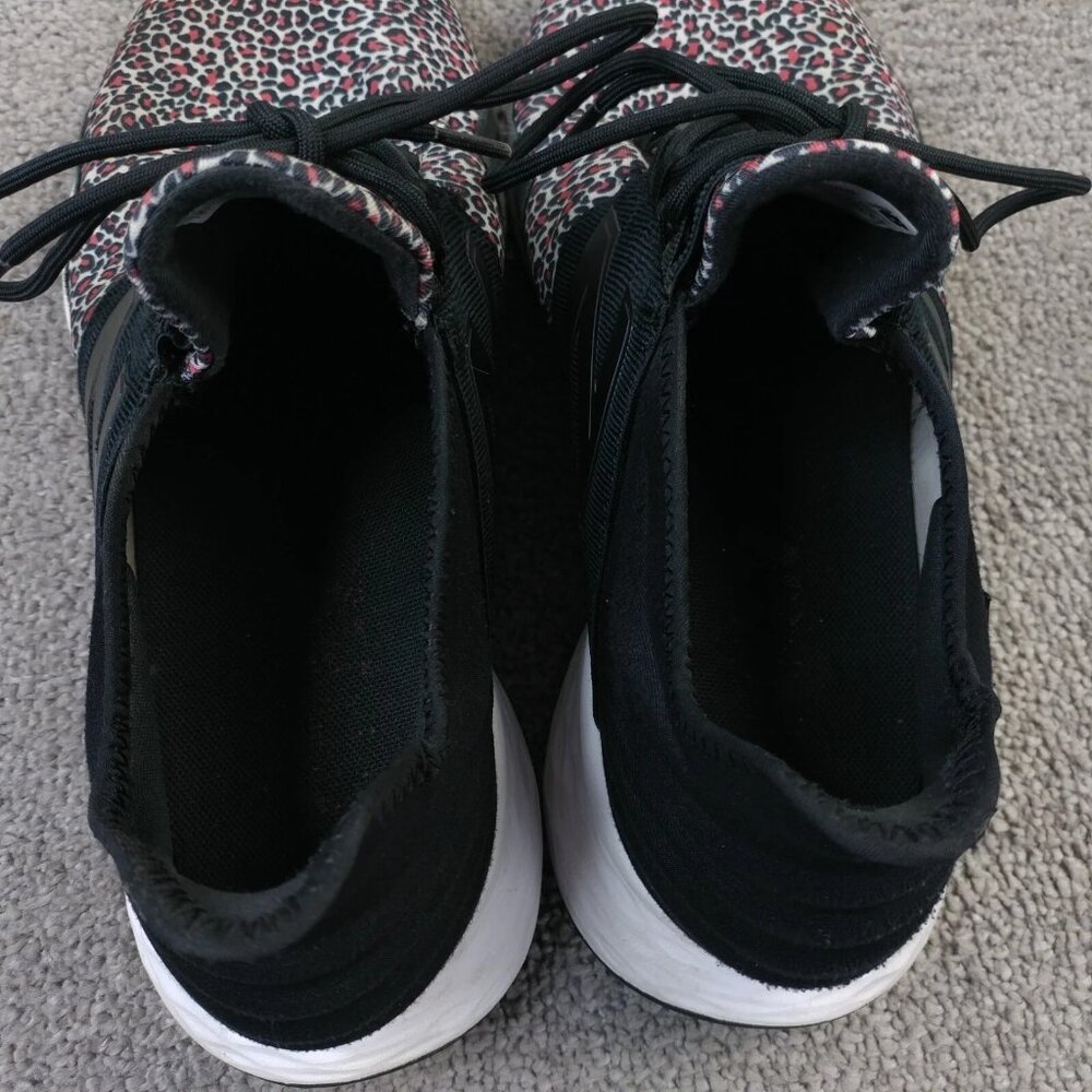 New Balance Fresh Foam Roav Womens Size 11 Running Shoes Low Top Black Leopard - Picture 9 of 10